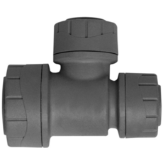 Polyplumb Pushfit Tee - 28Mm X 22Mm X 22Mm