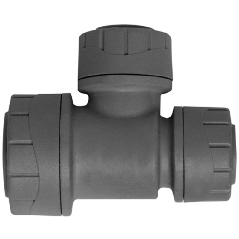 Polyplumb Pushfit Tee - 28Mm X 22Mm X 22Mm