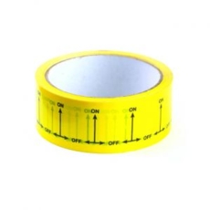 Gas On-Off Tape Roll