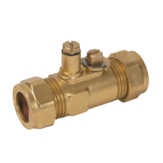 Gas Test Point Ball Valve 15Mm