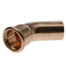 Press Fit Gas 45Deg Street Elbow - 28Mm