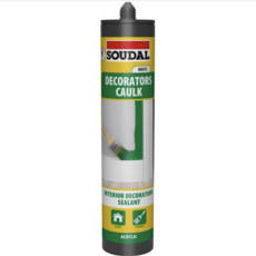 Soudal Decorators Caulk White 300Ml