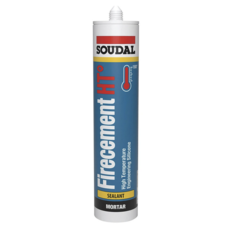 Soudal Firecement HT 310ml Black