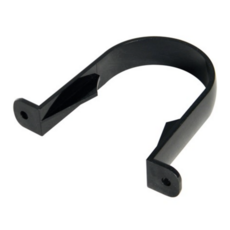 FloPlast 68mm Pipe Clip Black