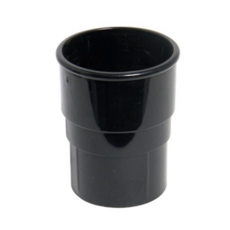 Floplast Pipe Socket 68Mm Black