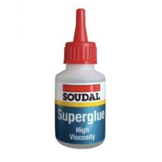Soudal High Viscosity Super Glue - 50g
