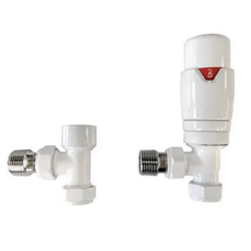 Angle Round Thermostatic Radiator Valve