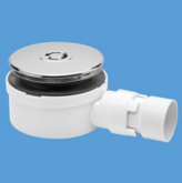 Mcalpine 90 Shower Trap - Chrome St90Cp10-53