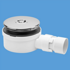 Mcalpine 90 Shower Trap - Chrome St90Cp10-53