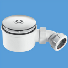 Mcalpine 90Mm Shower Trap - Chrome St90Cp10-70