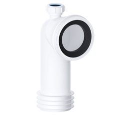 Viva Sanitary 90Deg Bend Wc Pan Connector (1" Adapter)