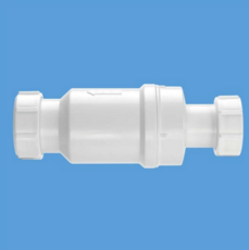 Mcalpine 1.25" Nut X Compression Waste Macvalve-1