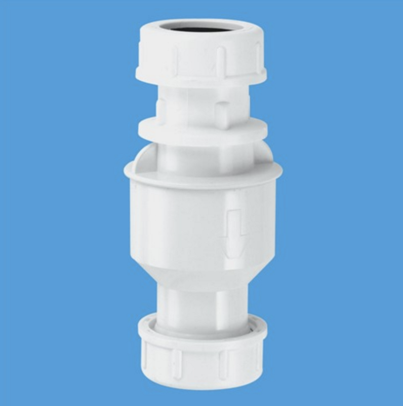 Mcalpine In-Line Vertical Non-Return Valve Convalve