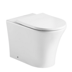 Kartell Kameo Back To Wall Rimless Wc Pan With Seat