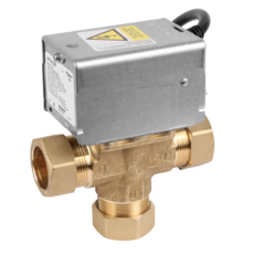 Honeywell Home 3 Port Mid Position Valve 28Mm