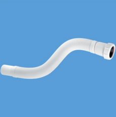 Mcalpine 1.5"X 18" Flexible Waste Fitting Spigot End