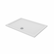 Essentials 1300 X 900Mm Rectangle Shower Tray White