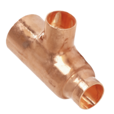 End Feed Reducing Tee - End & Branch - 35Mm X 28Mm X 28Mm