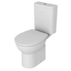 Toilet 2Go Rimless Close Coupled Toilet & Seat
