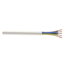 5 Core 1mm Round Flexible PVC Cable - Per Meter