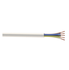 5 Core 1Mm Round Flexible Pvc Cable - Per Meter