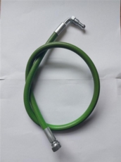 Oil Line Long Life  Bio Green 900Mm 1/4M Elb X 1/4"F Str
