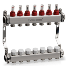 FastWarm Underfloor Heating 7 Port Manifold Kit