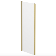 Side Panel 800mm - 6mm - Brushed Brass Side Panel 800mm - 6mm - Brushed Brass
