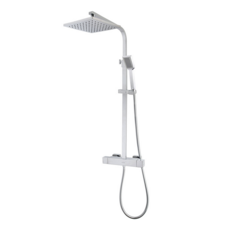 Aqualisa AQ Square Shower Column W Cool Touch - Chrome Aqualisa AQ Square Shower Column W Cool Touch - Chrome