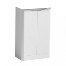 Kartell Arc 500Mm 2 Door Floor Standing Unit White Gloss