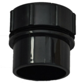 Solvent Weld Waste 50Mm Access Plug - Black