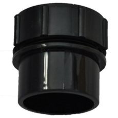 Solvent Weld Waste 50mm Access Plug - Black