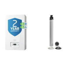 Baxi Combi 2 224 Lpg 28Kw & Horizontal Flue