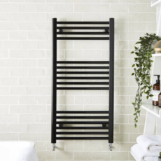 K-Rad Towel Rail Black - 600 X 100Mm