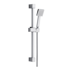 Bedgebury Square Riser Rail Kit - Chrome