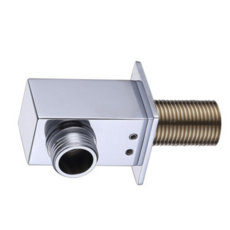 Bedgebury Square Wall Bracket Elbow - Chrome