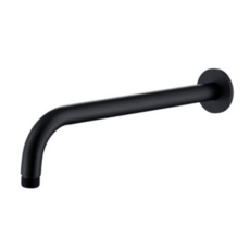Bewl Round Shower Arm - Black