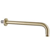 Bewl Round Shower Arm - Brushed Brass
