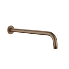 Bewl Round Shower Arm - Dark Brushed Bronze