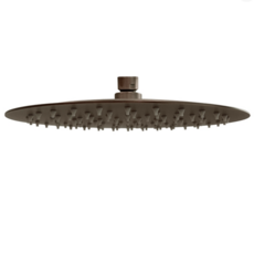 Bewl Round Slim Shower Head 250mm - Dark Brushed Bronze