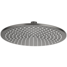 Bewl Round Slim Shower Head 250mm - Gunmetal Grey