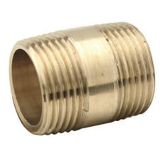 Brass Barrel Nipple - 1/2"