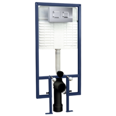 Cisterns Square Dual Flush Push Button