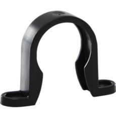 Solvent Weld Waste 50Mm Clip - Black