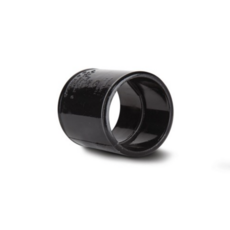 Solvent Weld Waste 50Mm Coupling - Black