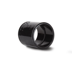 Solvent Weld Waste 50mm Coupling - Black