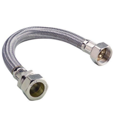 Flexible Tap Connector - 15Mm X 1/2'' X 150Mm
