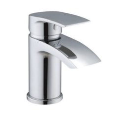 FLOW (Single Lever) - Basin Mixer with Basin Waste
