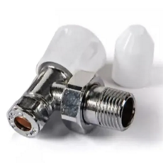 Kartell 15Mm Angled Galaxy Lockshield Radiator Valve