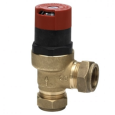 Honeywell Home 22Mm Angled Auto By-Pass Valve Du145-3/4B